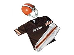 Cleveland Browns Youth NFL Team Helmet and Uniform Set