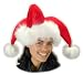 Adult Jester 3-Way Santa - Great for any Christmas Santa Helper Costume or Holiday Celebration!