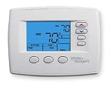 White-Rodgers 1F83-0422 NA 80 Series Universal Non-Programmable Thermostat with Quick One-Button Pro