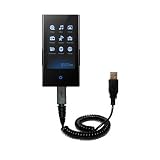 Coiled Power Hot Sync and Charge USB Data Cable w/ Tip Exchange for the Samsung S5 - Gomadic Brand