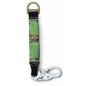 Shock Absorber w Snaphook and Small D-Ring by Super Anchor Safety