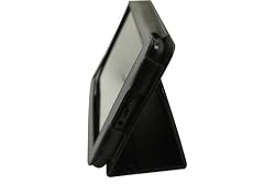 Black PU Leather Folio Book Style Kindle Fire Case for Amazon Kindle Fire