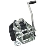 Fulton 2,600lbs 2-Speed Strap Winch w/Strap - HP Series