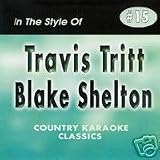 TRAVIS TRITT & BLAKE SHELTON Country Karaoke Classics CDG Music CD