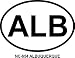 Adhesive-backed oval vinyl sticker printed in weather resistant black ink.  Based on European 
format.  Sticker size is approximately 3 � x 5 and kiss cut on a rectangular carrier.  While 
originally intended for automobile bumpers they can be applied to windows, notebooks, backpacks, or 
other surfaces.