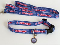 MLB Collar & Leash Sets - Chicago White Sox - Large