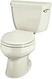 Toilet Two Piece Elongated by Kohler - K-3505 in Sandbar