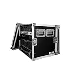 RR8UAD - Deluxe 8U Amplifier Rack Case