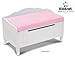 KidKraft Nantucket Toybox w/pink cushion Image