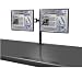Table Mount Dual Spider Monitor Arm -Gray