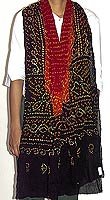 Fashion Scarves Cotton Tie and Dye 88 x 40 inches (dup267)