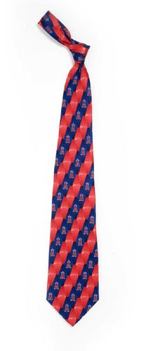 Los Angeles Angels Pattern 1 Silk Necktie