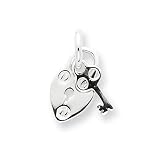Key to my Heart Sterling Silver Charm