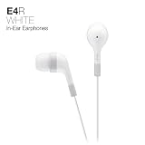 elago E4R In-Ear Noise-Reducing Earphones White with Superior Comfort (Compatible with iPhone 4, 1G/3GS, iPod, iTouch and iPad)