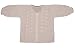 Baby Boy or Girl 0-6 Months, White Hand Made, Unique Cotton Front Button Shirt