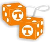 Tennessee Volunteers Fuzzy Dice - College Athletics Sports Merchandise