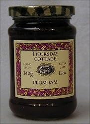 Thursday Cottage Jam Preserve Damson Plum 3/4 Lb (Pack of 2)