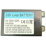 Li-Ion Battery: Kyocera 2255 QCP-2255 QCP-2027 QCP-2035 QCP-2035A QCP-2235 QCP-2325 QCP-2345 Lithium Ion Battery