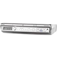 Sony ICF-CD543RM Kitchen CD Clock Radio (Silver)