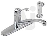 Gerber Allerton Series 40450 Single Handle Kitchen Cast Spout Faucet with 9-1 16 Spout... by Gerber