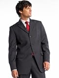 Banana Republic Men s Charcoal Wool Modern Three-Button Suit Blazer