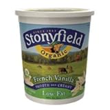Stonyfield Farm, Yogurt,organic, Low Fat, French Vanilla, 32 Oz (Pack of 6)
