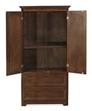 Manhattan Armoire - White by Atlantic Furniture