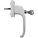 1 x FENSTERGRIFF "DOLLY" IN WEISS ODER AUF WUNSCH IN BRAUN!!! NEU!!!