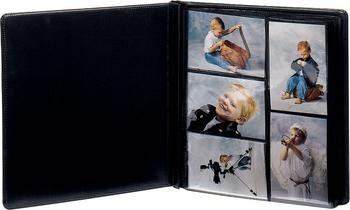SHELDON 4x6 / 6x4 Black Preview Album - 500