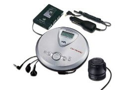 Childrens Toyshop  Electronics : Sony D-NE300CK Silver ATRAC/MP3 CD Walkman