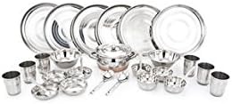 cWc Stainless Steel 36 Pcs Dinnerware