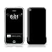 Solid State Black Design Protective Skin Decal Sticker for Apple iPhone (2G)1st Generation