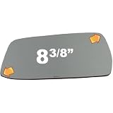1998-2004 NISSAN-DATSUN FRONTIER PICKUP Flat, Driver Side Replacement Mirror Glass by Automotive Mirror Glass