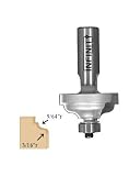 46-825, 1/2 Shank Ogee With Fillet Router Bit, 3/16 & 9/64 Radii