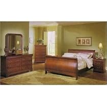 Hot Sale Louis Phillipe 6 Pc. Bedroom Set in Cherry By Coaster Furniture
