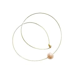 Gemshine Perlenkette *Rose Champagner* 14k Gold
