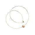 Gemshine Perlenkette *Rose Champagner* 14k Gold