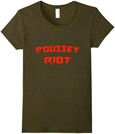Women's Poussey Riot NYC Pride T-Shirt XL Olive