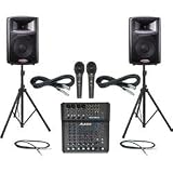 Alesis Multimix 8 USB FX/Harbinger APS12 PA Package (Standard)