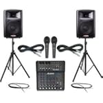Alesis Multimix 8 USB FX/Harbinger APS12 PA Package (Standard)