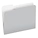 Pendaflex Two-Tone Color File Folders, Letter Size, 1/3 Cut, Gray, 100 Per box (152 1/3 GRA)
