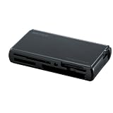 iBUFFALO カードリーダー/ライター 55メディア対応 TurboUSB シャイニーブラック BSCRA38U2BK