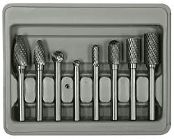 8 pc. Double Cut Carbide Bur Set