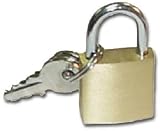 Franzus #TSM-24BP Brass Mini Padlock