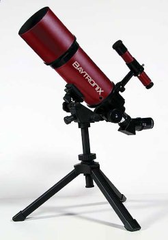 Burgundy Baytronix AstroVenture 80mm 16-40x Power Portable Refractor Telescope from Meade Telescopes