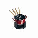Mini Chocolate 0.25 qt. Fondue Set in Cherry