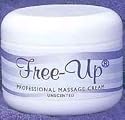 Massage Cream Free-Up Unscented - 16 oz.