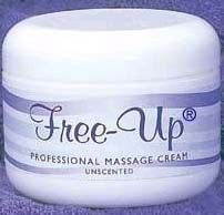 PrePak Products Free-Up Massage Cream Unscented 16 oz. Jar