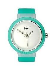 Lacoste Goa Silicone - Turquoise/Silver Unisex watch #2020058