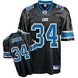 Detroit Lions NFL Kevin Jones #34 Child Black Replica Jersey by Reebok